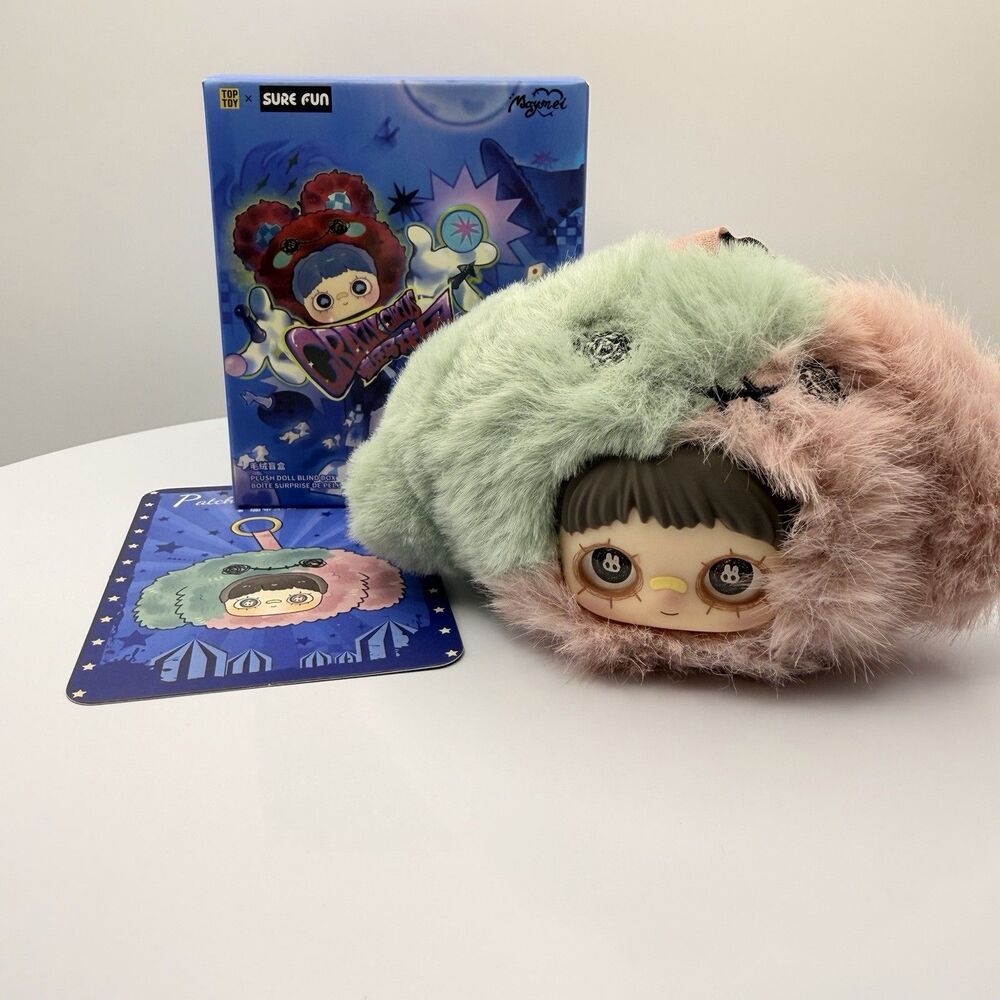 TOP TOY Maymei Crazy Circus Blind Box Plush Pendant- Patchwork Puppeteer